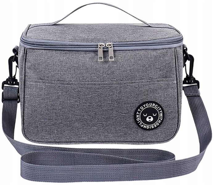 Torba Lunch Box Duża Termiczna Jedzenie Śniadanie zdjęcie 3