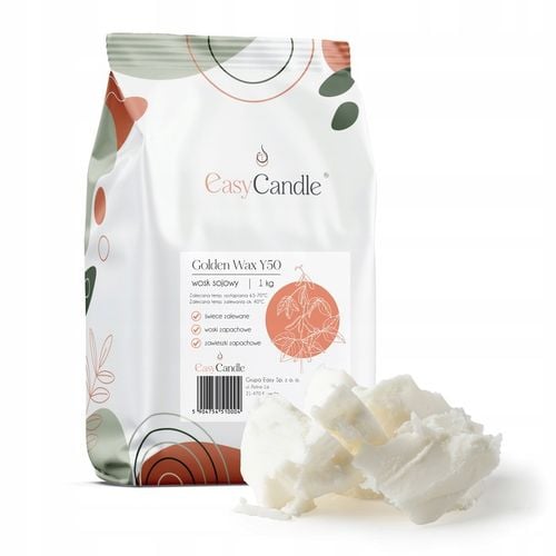 Wosk sojowy Y50 naturalny do produkcji świec 1kg na Arena.pl