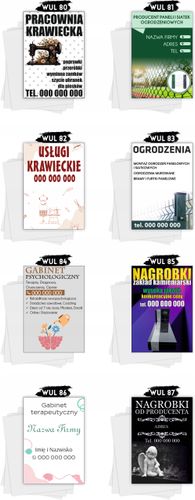 Ulotki A5 reklamowe firmowe 1000 szt dużo wzorów USŁUGI OGÓLNOBUDOWLANE na Arena.pl