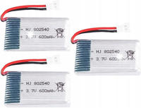 3 sztuki Bateria 3.7v 600mAh Syma X5C X5SC X5SW