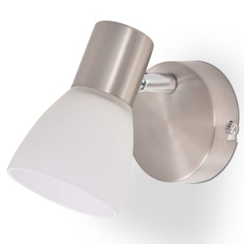 Lampy ścienne, 2 szt, E14, srebrne na Arena.pl