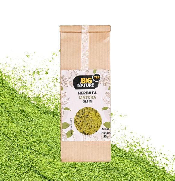 Herbata MATCHA GREEN 50g - BIG NATURE zdjęcie 1