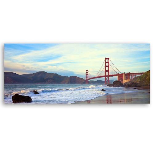 Obraz na płótnie, Golden Gate Bridge 120x40 na Arena.pl