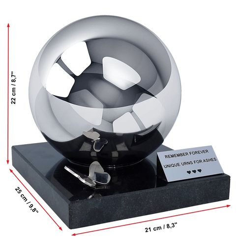 Personalizowana urna na zewnątrz Urna na ludzkie prochy na Arena.pl