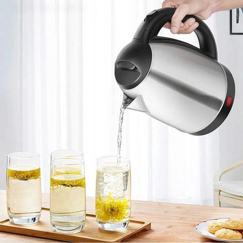 CZAJNIK ELEKTRYCZNY BEZPRZEWODOWY 2 STAL INOX 1800w duży srebrny na Arena.pl