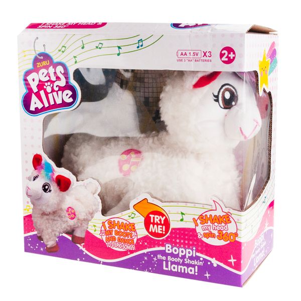ALPAKA INTERAKTYWNA TAŃCZĄCA GRAJĄCA MASKOTKA DLA DZIECI LAMA zdjęcie 11