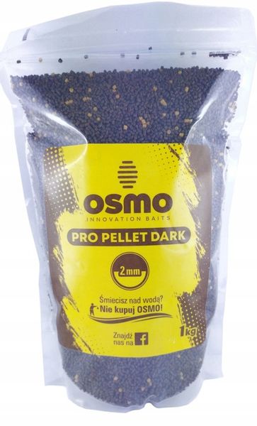 osmo pro method feeder dark pellet 2mm 1kg zanęta zdjęcie 8