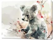Obraz 90x70cm Akwarelowa Koala