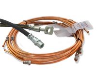 KIA Picanto 2 - zestaw przewodów hamulcowych sztywnych miedzianych