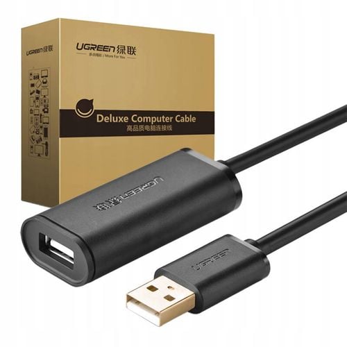 Kabel USB UGREEN Aktywny przedłużacz USB 2.0 (10m) na Arena.pl