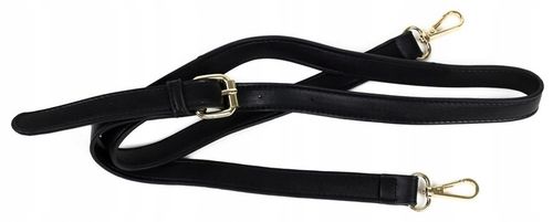 Torebka Damska MONNARI SHOPPER NA RAMIĘ Listonoszka Czarna PASEK LOGO na Arena.pl