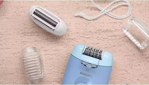 Depilator PHILIPS BRE247/00 Fioletowy na Arena.pl