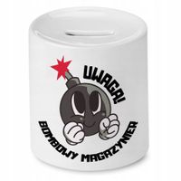 Skarbonka Dla Magazyniera Bombowy Magazynier Z Nadrukiem Ze Zdjęciem