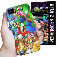 ETUI CASE DO IPHONE 5 5S 5C - SUPER MARIO BROS BAJKI WZORY WYBÓR