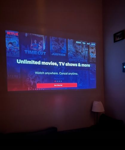 Rzutnik Projektor WiFi Pilot Android TV 130 cali 4K FULL HD HY300 PRO LED na Arena.pl