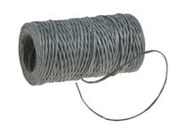 sznurek papierowy z drucikiem zielony | 23can5351-02