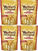 Werther's Original Caramel Popcorn karmelowy ZESTAW 4 x 140g DE