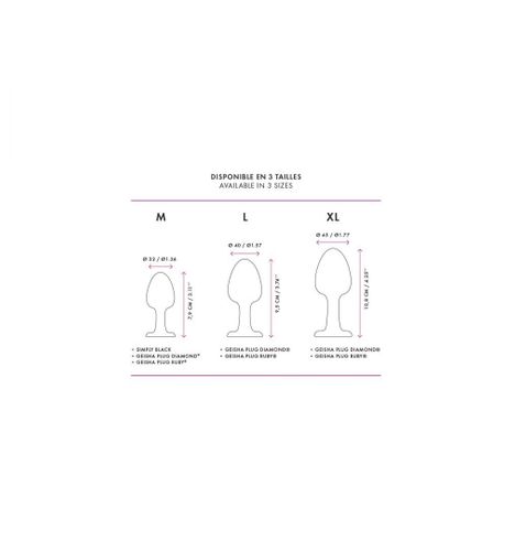 Buttplug Marc Dorcel - Geisha Plug Ruby M V2 na Arena.pl