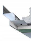 Profil 23х37mm dystansowy LED do sufitów z GK (biały)