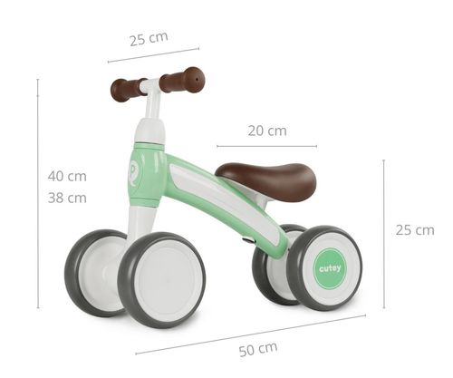 MILLY MALLY 5687 Qpley Pojazd Cutey Retro zielony na Arena.pl