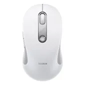 mysz bezprzewodowa baseus f02 ergonomiczna bluetooth - biała