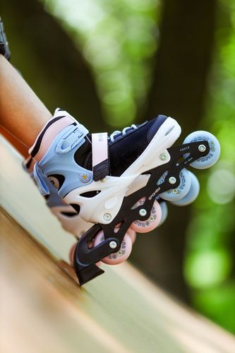 Rolki regulowane dziecięce Spokey JOY rozm. 31-34 ABEC7 Carbon 82A na Arena.pl