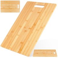 Duża Deska Bambusowa Kuchenna do Krojenia Serwowania Drewniana 40x25 cm