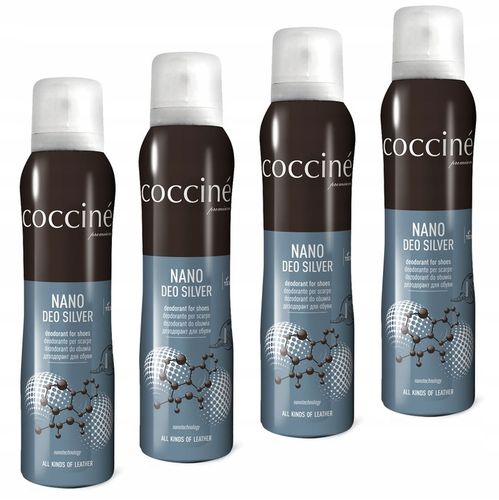 4x COCCINE NANO DEZODORANT ODŚWIEŻACZ BUTÓW 150 ml na Arena.pl