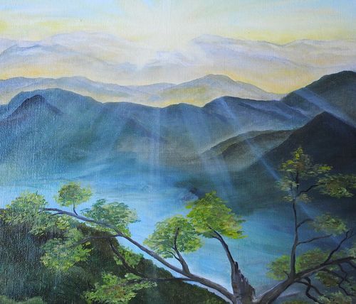 Pejzaż (40x60cm) na Arena.pl