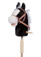 KOŃ HOBBY HORSE Z DŹWIĘKIEM 95CM CZARNY 8316