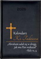 KALENDARZ A5 2026 DZIENNY PLANER Z NADRUKIEM DLA KSIĘDZA PREZENT