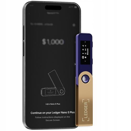 Portfel Ledger Nano S Plus Crypto Hardware Wallet Ferro Fuchsia na Arena.pl