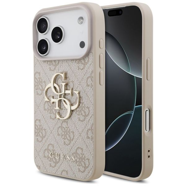 Etui Guess 4G Big Logo do iPhone 17 Pro różowy zdjęcie 1