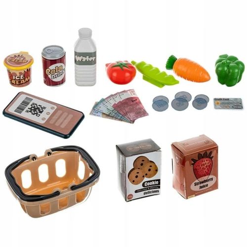 INTERAKTYWNA DUŻA KASA FISKALNA SKLEPOWA TAŚMA WAGA AKCESORIA MIKROFON na Arena.pl