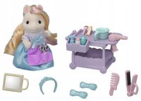2X Zestaw do zabawy Epoch Sylvanian Families Pony's Hair Stylist