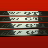 Listwa progowa VOLKSWAGEN GOLF MK1 GOLF GTI Stal nierdzewna 304 połysk 4szt