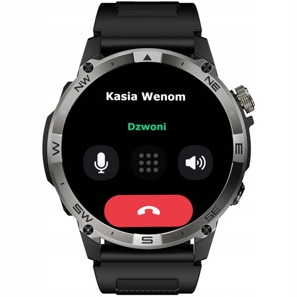 Smartwatch Wenom Explorer czarny zdjęcie 10