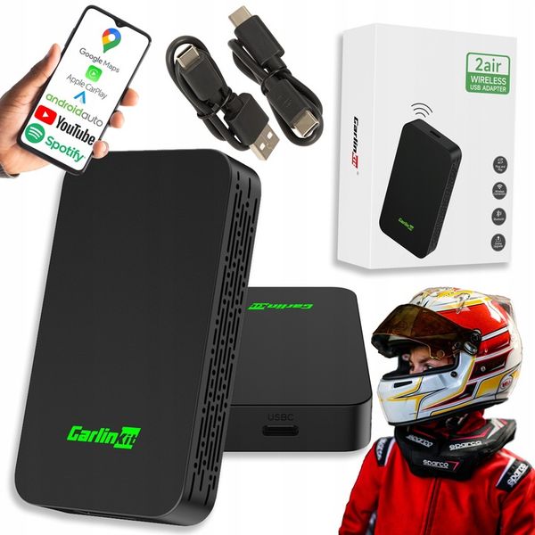 ADAPTER CARLINK 5.0 APPLE CARPLAY ANDROID AUTO BEZPRZEWODOWY zdjęcie 3