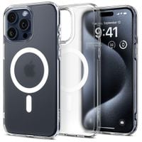 etui ultra hybrid mag z magsafe na iphone 15 pro przezroczyste
