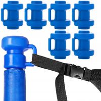 6x GRZYBEK GRZYBKI TRAMPOLINY MOCOWANIA DO SŁUPKA SIATKA WEWNĘRZNA KAPTUREK