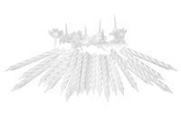 Świeczki urodzinowe białe klasyczne 24 szt.