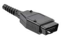 WTY0160 Wtyk OBD II na plytke 66.5 x 40mm
