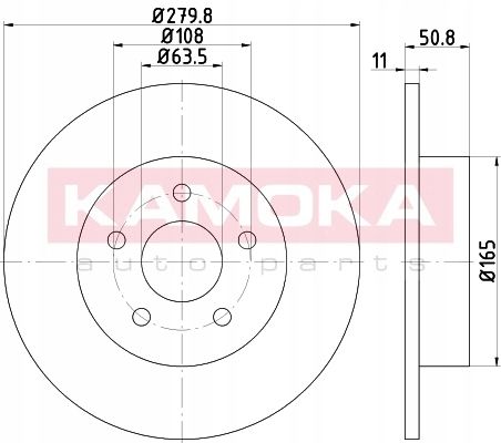 TARCZA HAM TYL 280X11 P na Arena.pl