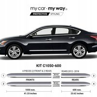 Nissan Altima 12-18 Listwy CHROM Drzwi Ochronne