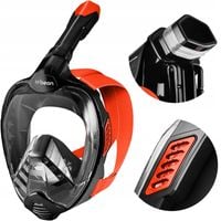 MASKA DO NURKOWANIA SNORKELINGU PEŁNOTWARZOWA DLA DOROSŁYCH DO WODY L/XL