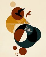 Plakat 40x50cm Kosmiczne Migracje