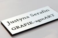 TABLICA szyld grawerowana laminat grawerski dowolny grawer