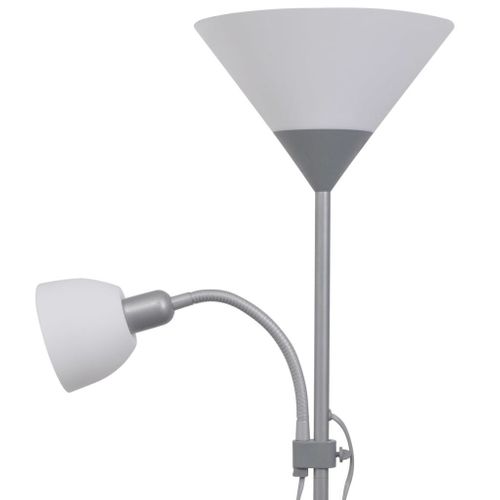 Lampa podłogowa szara VidaXL na Arena.pl