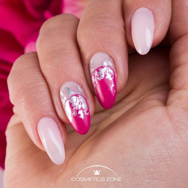 Cosmetics Zone Baza hybrydowa budująca Solid Base Light Pink 7ml zdjęcie 4