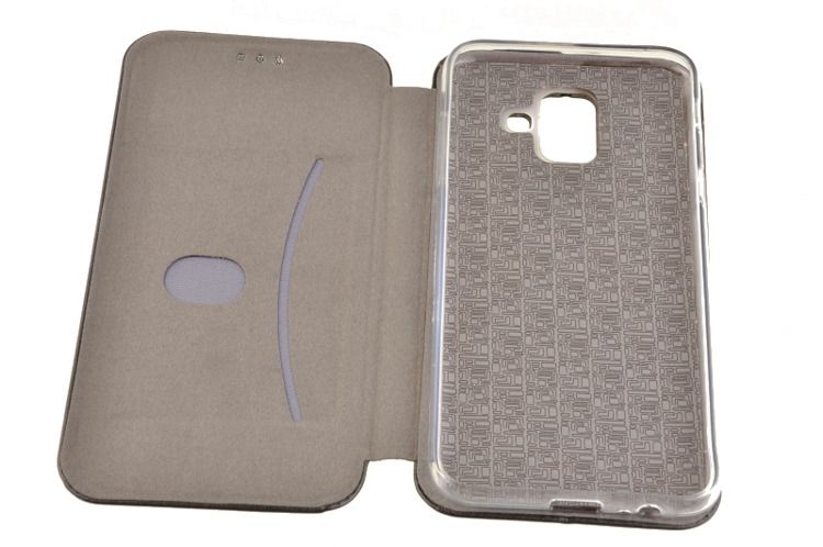 Etui Slim Elegance do SAMSUNG GALAXY A6 2018 A600 czarny zdjęcie 3